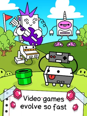 Video Game Evolution Merge it android App screenshot 3